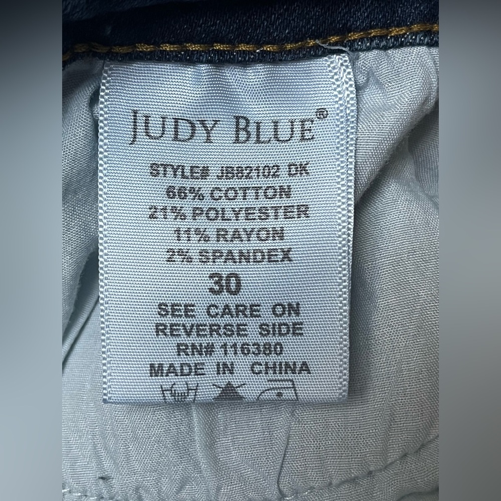 JUDY BLUE Size 30 Jeans - Picture 10 of 11